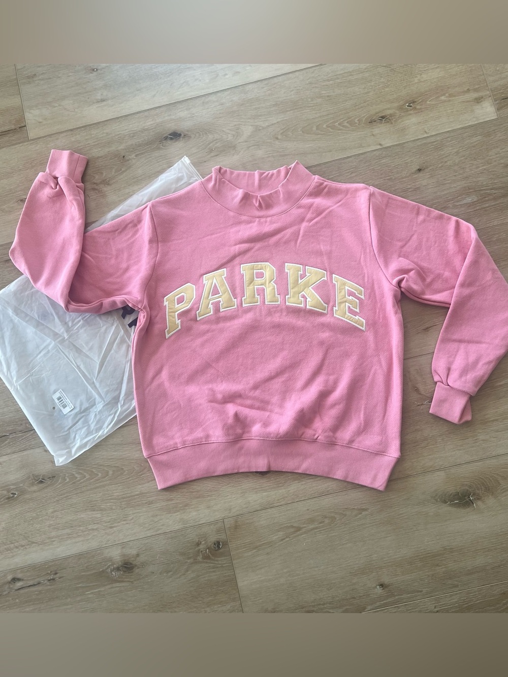 NWT Parke Summerland Varsity Mockneck in Starburst - Picture 2 of 14